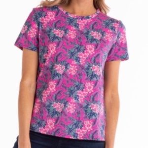 Fresh Produce Flamingo Pink Garden Party TEE Top